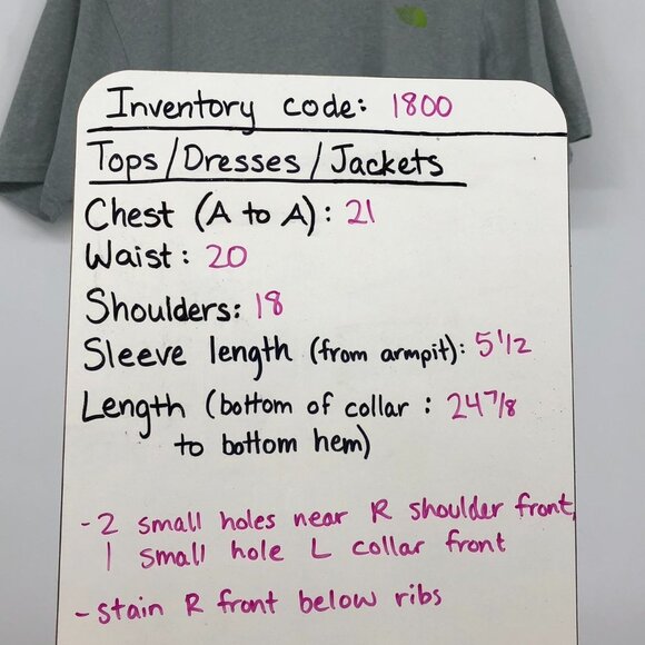 Men's North Face  Small Grey Shirt Grouse Grind - Picture 15 of 16